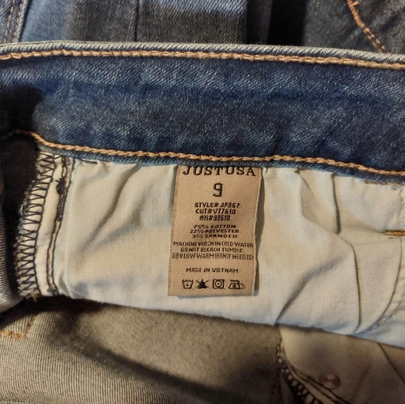 Just USA Jeans Size 9 - Picture 4 of 4